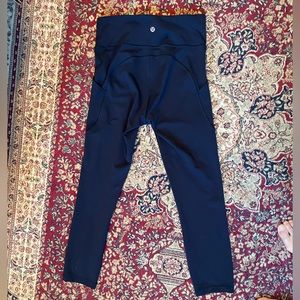 Lululemon Wunder Train High Rise Crop